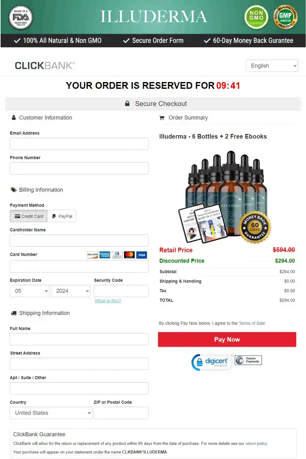 illuderma buy page
